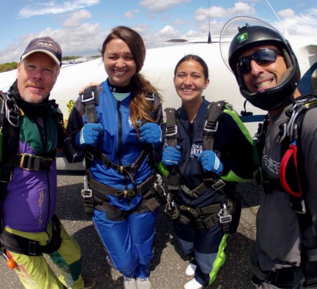 skydiving experience
